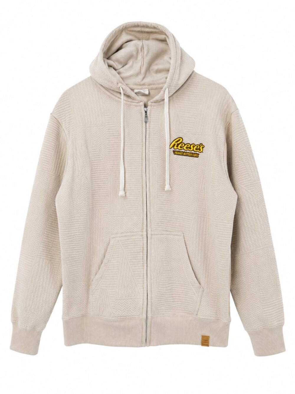 Salt Creek Apparel Reese’s Peanut Butter Cups Women’s Small Quilted Zip Hoodie